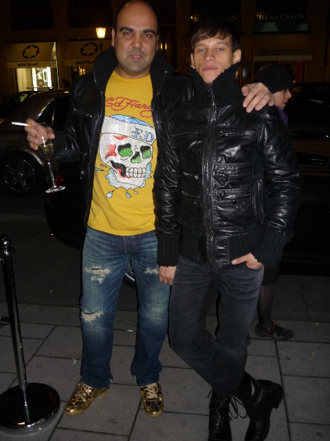 PeymanManager Ren von Ravenstein und Schauspieltalent Vinzenz Kiefer PeymanManager Ren von Ravenstein und Schauspieltalent Vinzenz Kiefer
