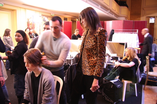 balmain-modepilot-backstage-emmanuelle-alt-aw-09 Emmanuelle Alt backstage bei Balmain AW2009