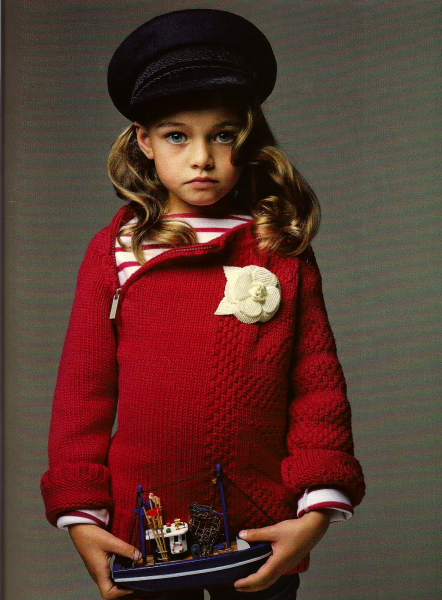 Modepilot Kinder Model Vogue France Lea Kindermodel