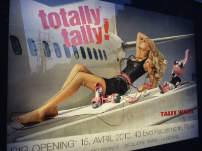 Modepilot Tally Weil Werbung