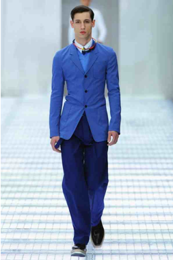 Prada Anzug Blau Modepilot