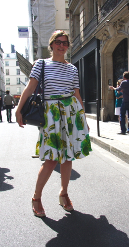 Modepilot 50er Styling Streetstyle Paris Fashion Mode Blog