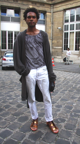 Modepilot Herrensandalen Herenmode Streetstyle Paris Fashion Blog Mode Blog