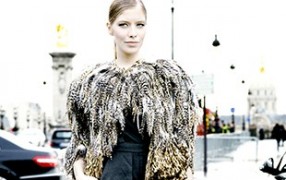 Eleana Perminova,Chanel,Haute Couture 2012,Paris,Streetstyle,Tank