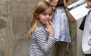Kids auf der Fashionweek