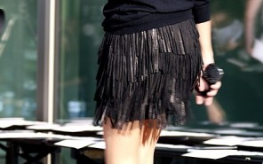 Streetstyle Fransenrock
