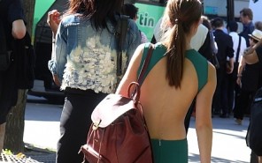 Streetstyle freier Rücken