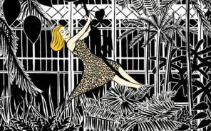 Modepilot-Le bon Marche-Jubiläum-Catherine Deneuve-Illu von  Marjane Satrapi-Mode-Blog
