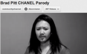 Brad Pitt Chanel Comedy Modepilot