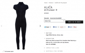 Alaia Jumpsuit Modepilot