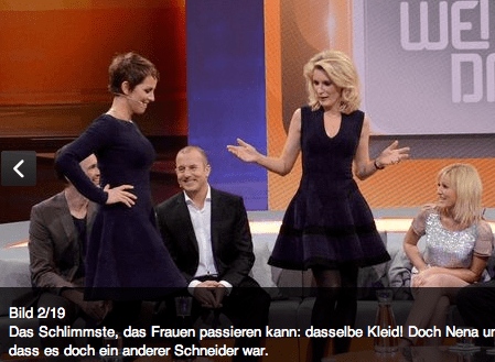 Wetten, dass Maria Furtwängler Nena Alaia Modepilot