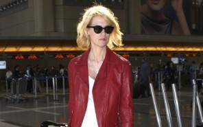 January Jones is a Red Racer at LAX
