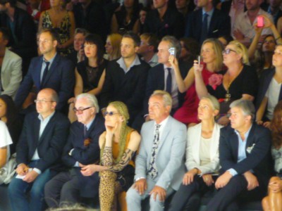 Hugo Boss Front-row Udo Kier Modepilot