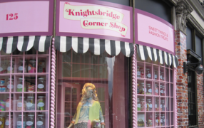 Harvey Nichols windows: Shop in shop