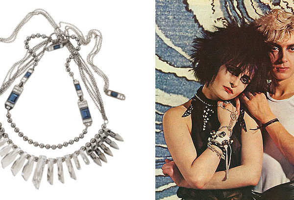Ui, geil, Kristallschmuck von Kostas Murkudis
