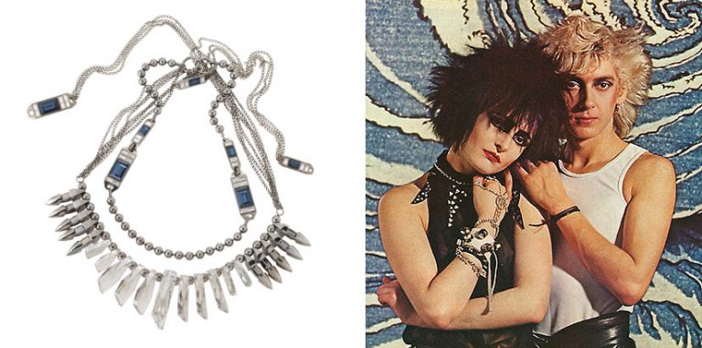 Ui, geil, Kristallschmuck von Kostas Murkudis