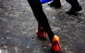 Shoes today in Paris: ... oder so!