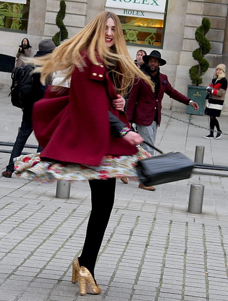 Modepilot-Streetstyle-Paris-Fashionweek-Blumenkleid-barbara Markert-Fashion-Blog