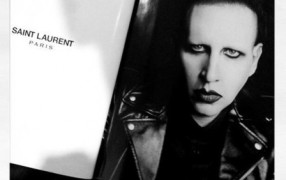 Marilyn Manson wirbt für Saint Laurent