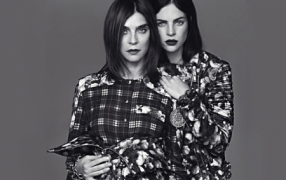 Givenchy Campaign Fall 2013: Carine Roitfeld & Julia Restoin Roitfeld