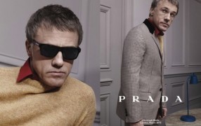 Christoph Waltz für Prada