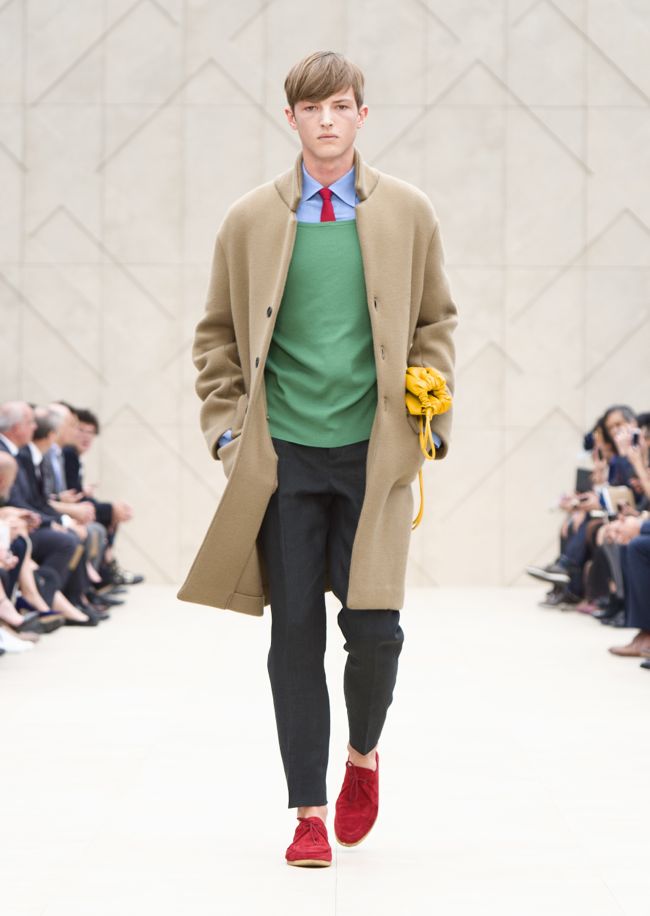 Burberry Prorsum Menswear Spring Summer 2014 Show - Look 1