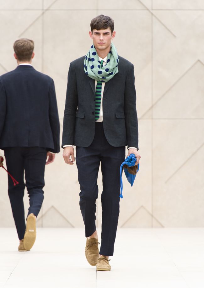 Burberry Prorsum Menswear Spring Summer 2014 Show - Look 13