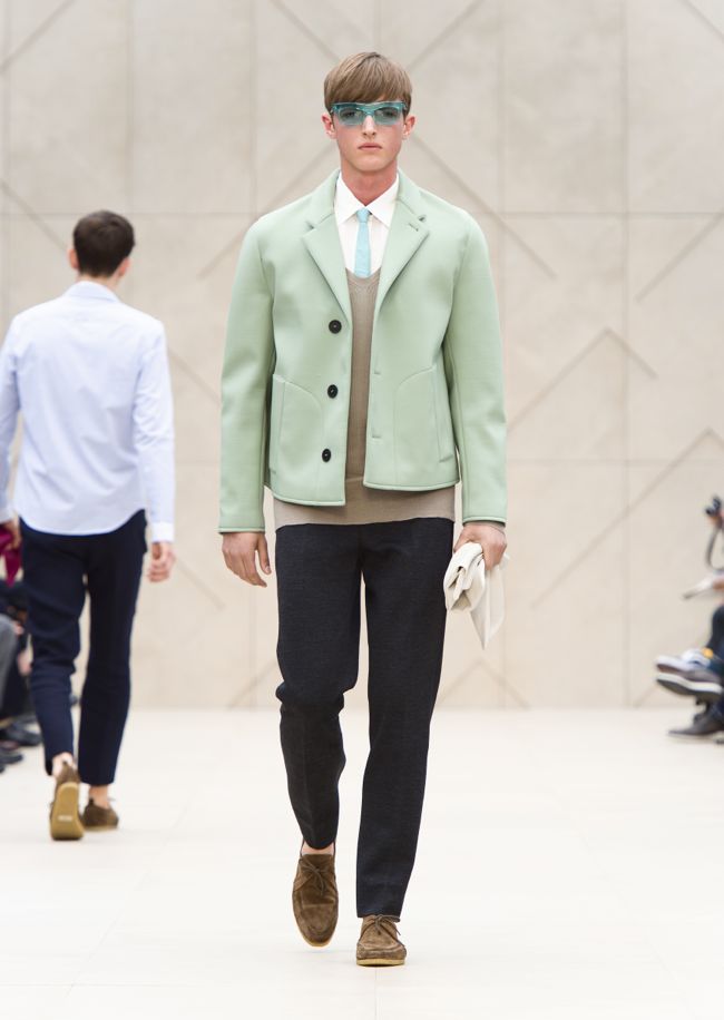 Burberry Prorsum Menswear Spring Summer 2014 Show - Look 24
