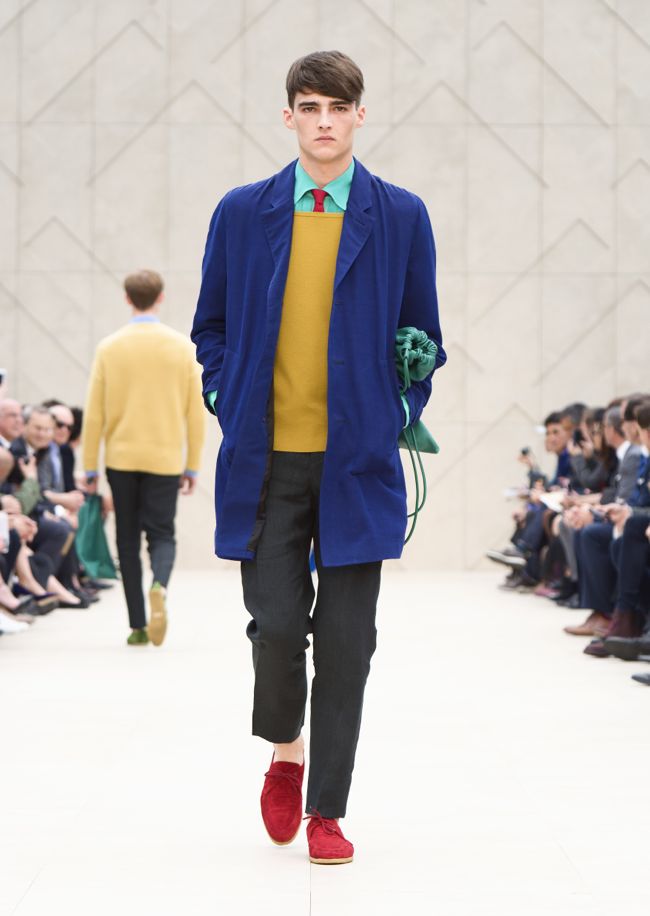 Burberry Prorsum Menswear Spring Summer 2014 Show - Look 6