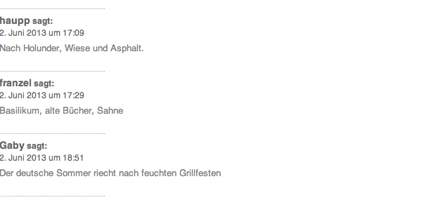 Gewonnen hat...