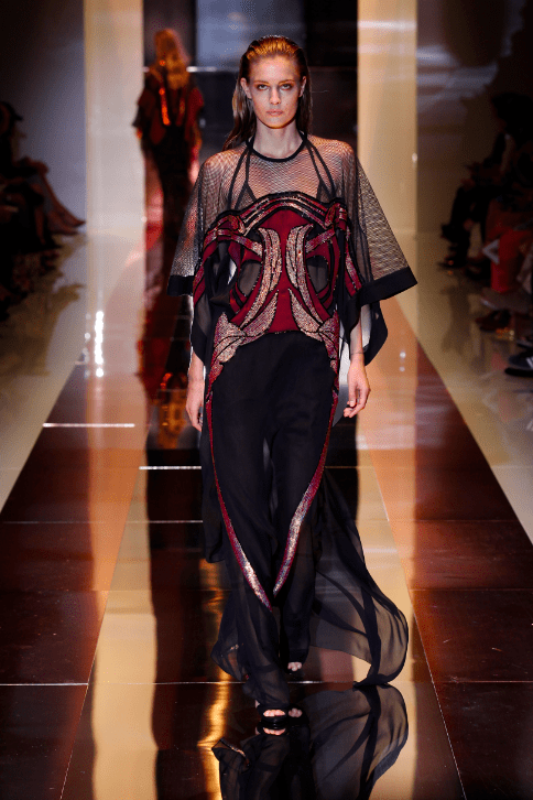 Gucci Abendrobe Runway 2014 Modepilot