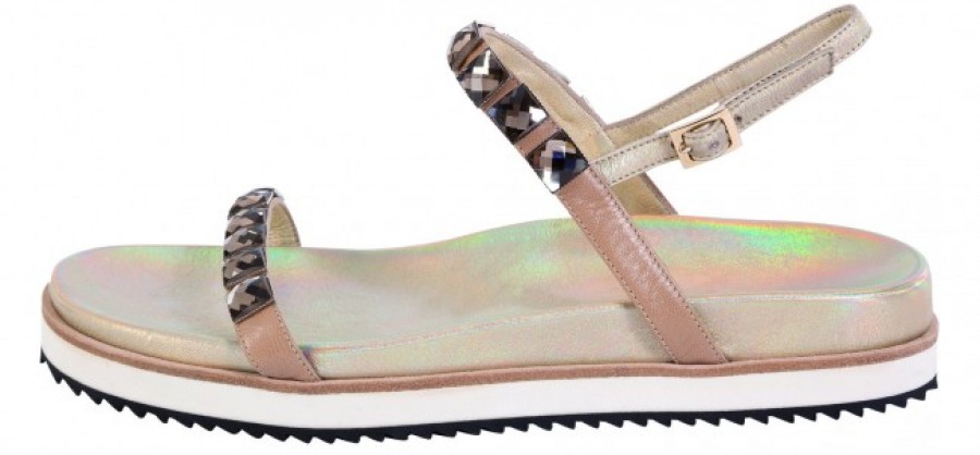 SCHUMACHER SPRING SUMMER 2014_CRYSTAL CRAZE_SANDAL_GOLDEN SHINE