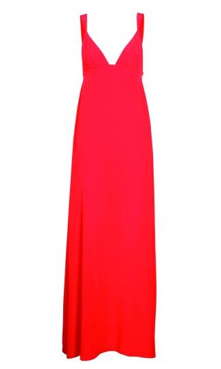 SCHUMACHER SPRING SUMMER 2014_PRETTY STARS_LONG DRESS_POP RED