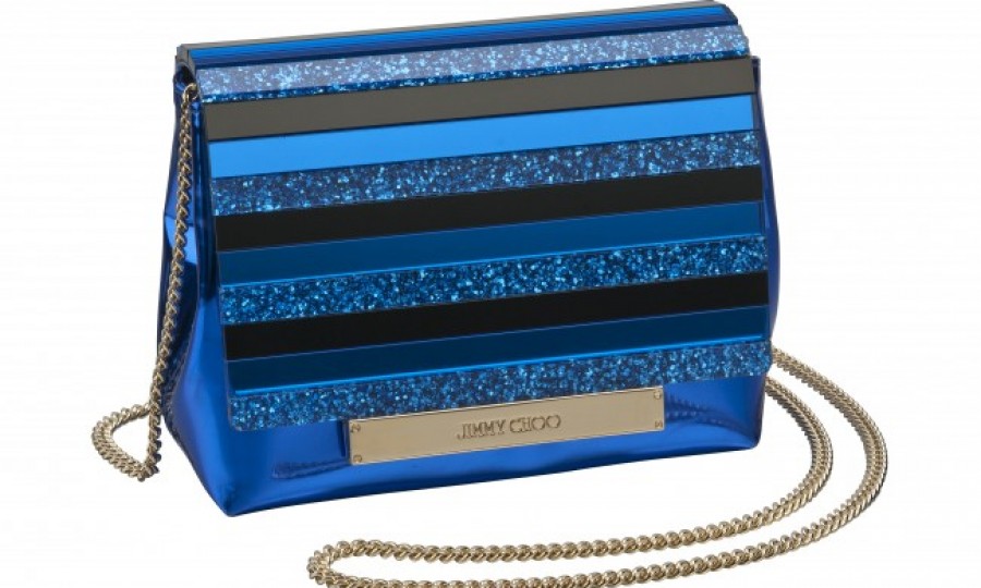 V.COM_JIMMYCHOO_AW14_WOMEN_BAGS_CLEO_AcrylicCrystalEffectGlitterStripesMetallicMirror_Aegean