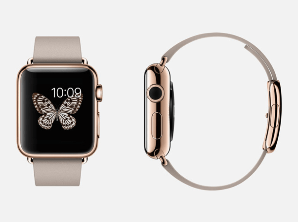 Apple Watch Rosé Gold Modepilot