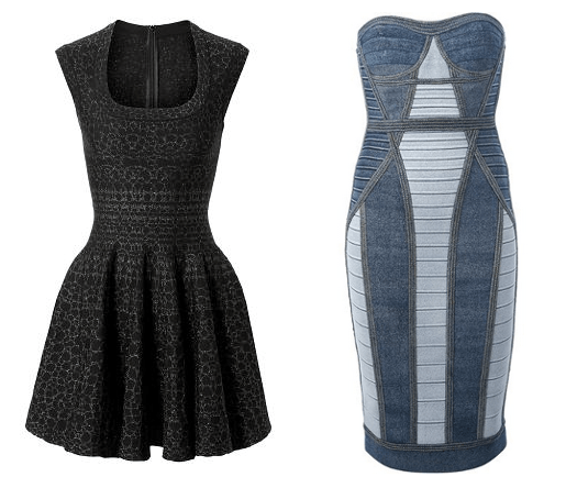 Bodycon dresses Kleider Herve Leger Azzedine Alaia Lexikon Modelexikon Modepilot