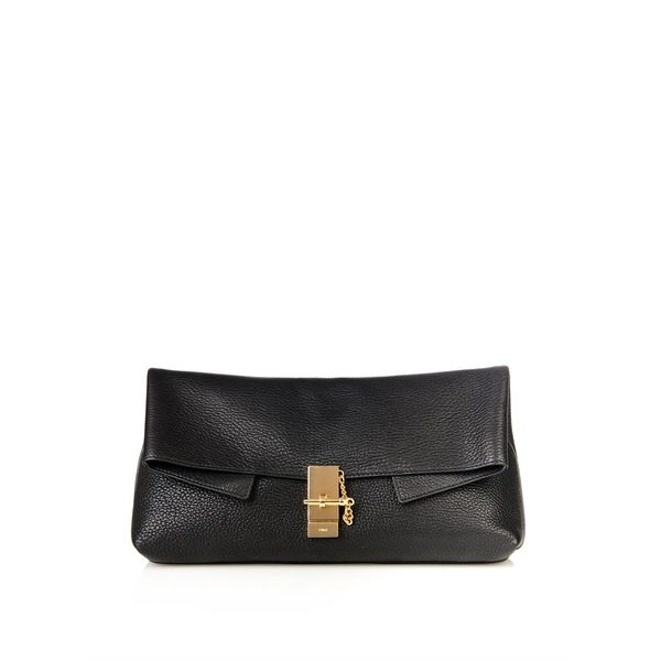 Leather pochette chloé