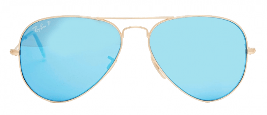 Rayban Sonnebrille gold Asos Modepilot Kopie