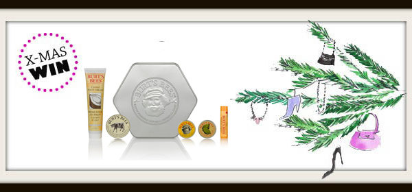 Weihnachtsgewinnspiel: Geschenkboxen von Burt's Bees