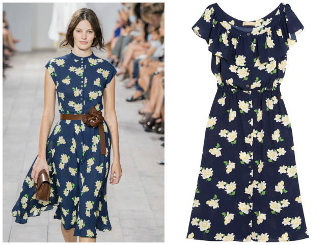 Michael Kors Blümchenkleid sommer15