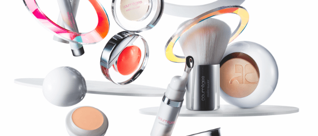 Raumkapsel Make-up Courrèges Estée Lauder 2015 Modepilot
