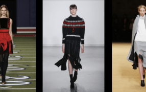 Trend 2015: der Stoffstreifen-Rock