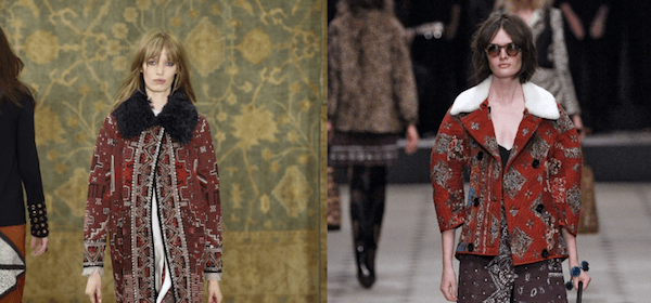 Doppelt gut: Tory Burch und Burberry Prorsum