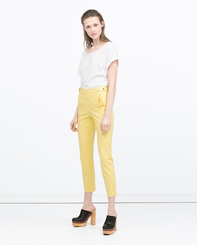 Zara Spring Summer 2015 Hose Modepilot Schwangerschaftsmode