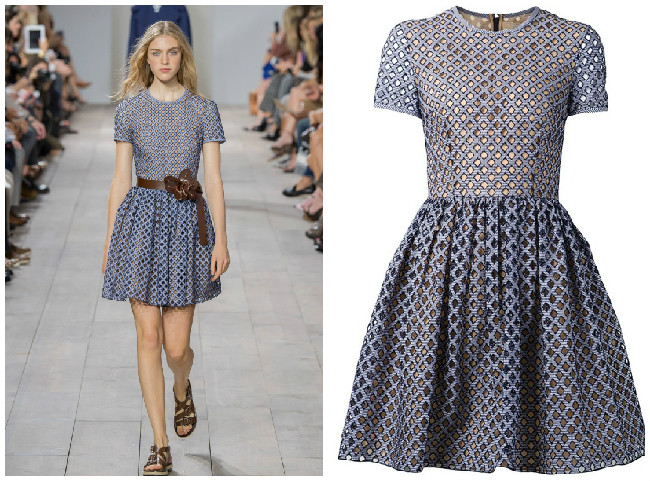 Michael Kors Minikleid cut out 