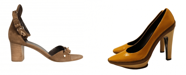 Sandaletten Balenciaga Pumps Plateau Céline Modepilot Videdressing