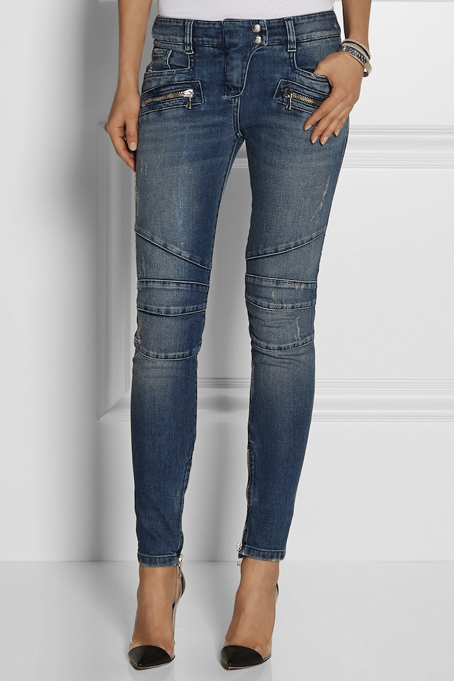 low-rise Balmain Jeans Modepilot