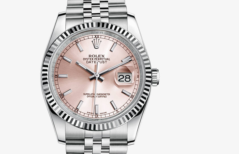 Rolex Oyster perpetual rosa