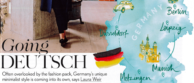 Vogue UK Going Deutsch Modepilot