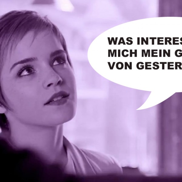 Emma Watson erwischt!